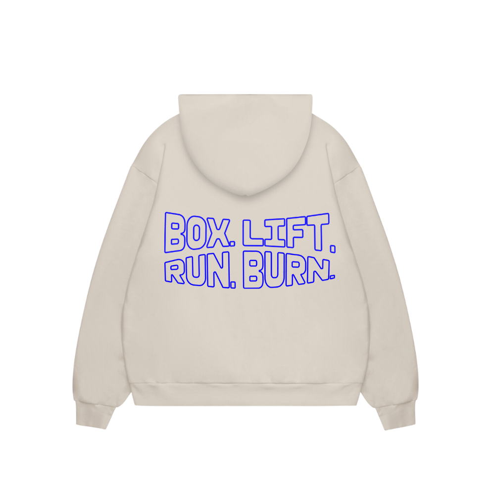 Hoodie Drop 002 Off White, back